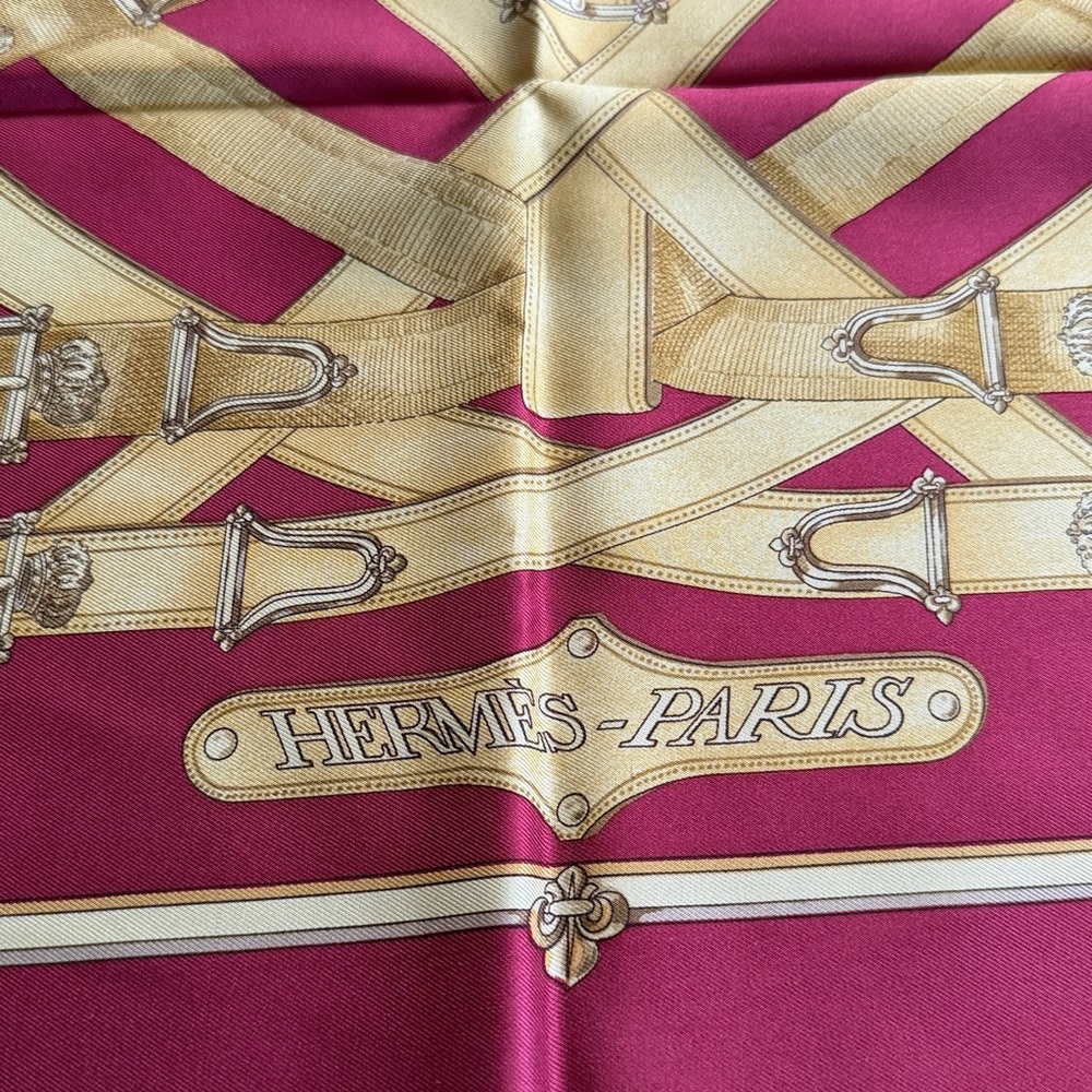 Hermes Vintage Cavalcadour Silk Scarf - Picture 4 of 11